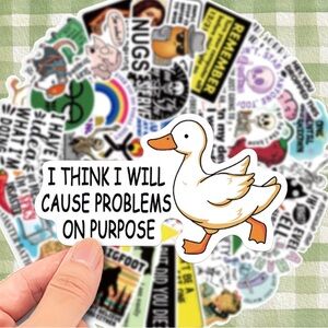 25 Count - Funny Stickers (random pull)